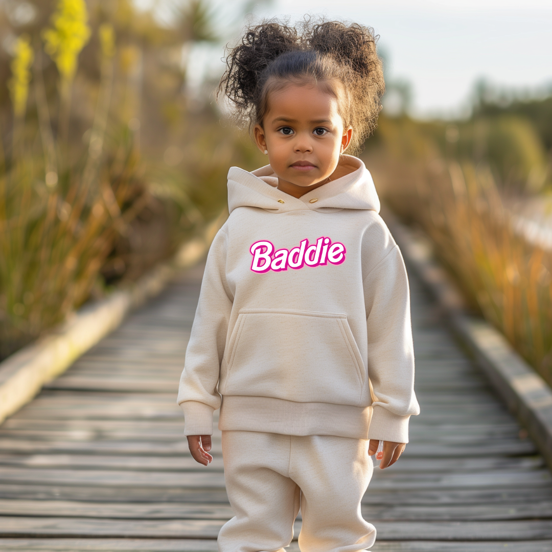 BADDIE- HOODIE & TRACKS SET